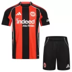 Günstige Eintracht Frankfurt Kindertrikot Heim 2025/26 Kurzarm
