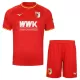 Günstige FC Augsburg Kindertrikot Auswärts 2025/26 Kurzarm Günstige FC Augsburg Kindertrikot Auswärts 2025/26 Kurzarm