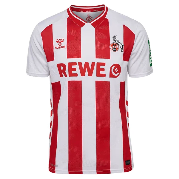 Günstige FC Köln Herrentrikot Heim 2025/26 Kurzarm Günstige FC Köln Herrentrikot Heim 2025/26 Kurzarm