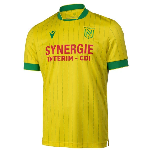 Günstige FC Nantes Herrentrikot Heim 2025/26 Kurzarm Günstige FC Nantes Herrentrikot Heim 2025/26 Kurzarm