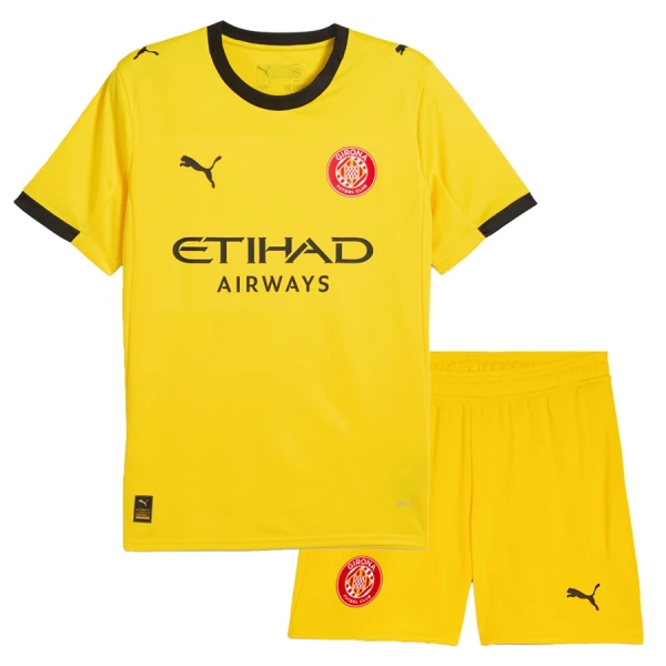 Günstige Girona Kindertrikot Auswärts 2025/26 Kurzarm Günstige Girona Kindertrikot Auswärts 2025/26 Kurzarm