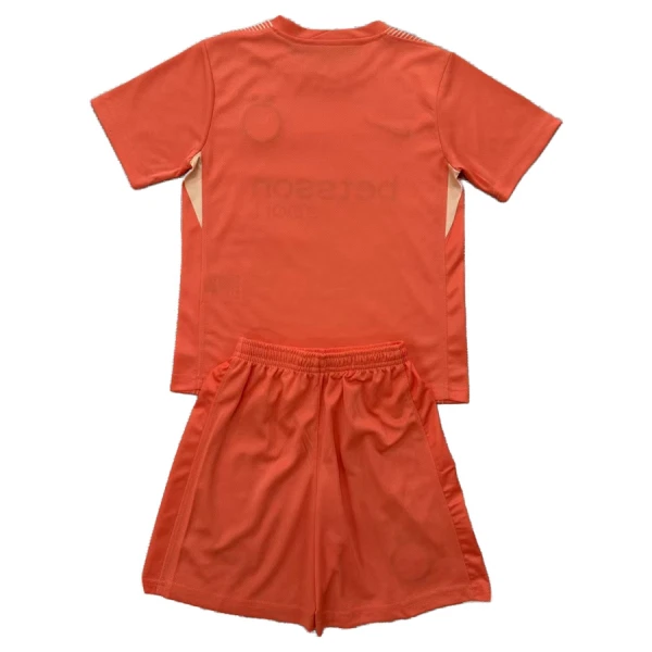 Günstige Inter Mailand Torwart Kindertrikot 2025/26 Kurzarm Orange