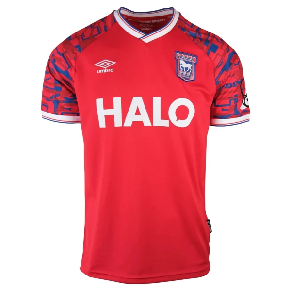 Günstige Ipswich Town Herrentrikot Auswärts 2025/26 Kurzarm Günstige Ipswich Town Herrentrikot Auswärts 2025/26 Kurzarm