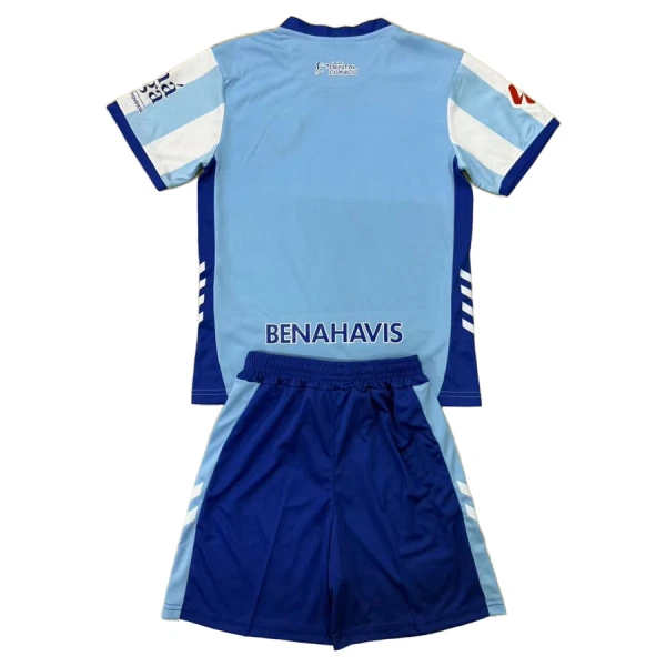 Günstige Malaga Kindertrikot Heim 2025/26 Kurzarm