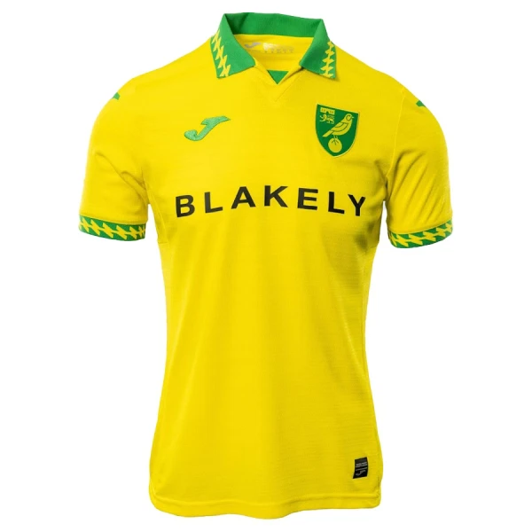 Günstige Norwich City Herrentrikot Heim 2025/26 Kurzarm Günstige Norwich City Herrentrikot Heim 2025/26 Kurzarm