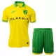 Günstige Norwich City Kindertrikot Heim 2025/26 Kurzarm Günstige Norwich City Kindertrikot Heim 2025/26 Kurzarm
