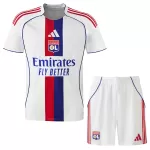 Günstige Olympique Lyon Kindertrikot Heim 2025/26 Kurzarm