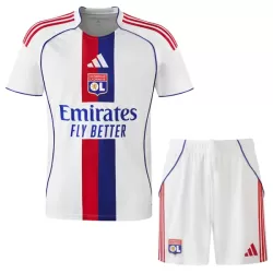 Günstige Olympique Lyon Kindertrikot Heim 2025/26 Kurzarm Günstige Olympique Lyon Kindertrikot Heim 2025/26 Kurzarm