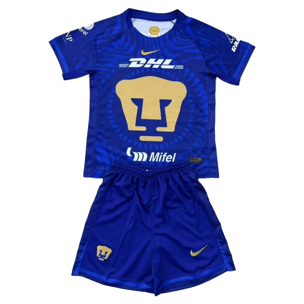 Günstige Pumas UNAM Kindertrikot Auswärts 2025/26 Kurzarm Günstige Pumas UNAM Kindertrikot Auswärts 2025/26 Kurzarm