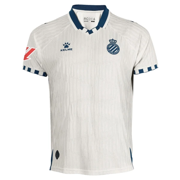 Günstige RCD Espanyol Herrentrikot Auswärts 2025/26 Kurzarm Günstige RCD Espanyol Herrentrikot Auswärts 2025/26 Kurzarm