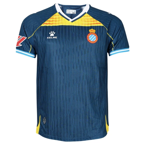 Günstige RCD Espanyol Herrentrikot Ausweich 2025/26 Kurzarm Günstige RCD Espanyol Herrentrikot Ausweich 2025/26 Kurzarm