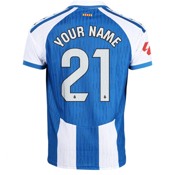 Günstige RCD Espanyol Kindertrikot Heim 2025/26 Kurzarm