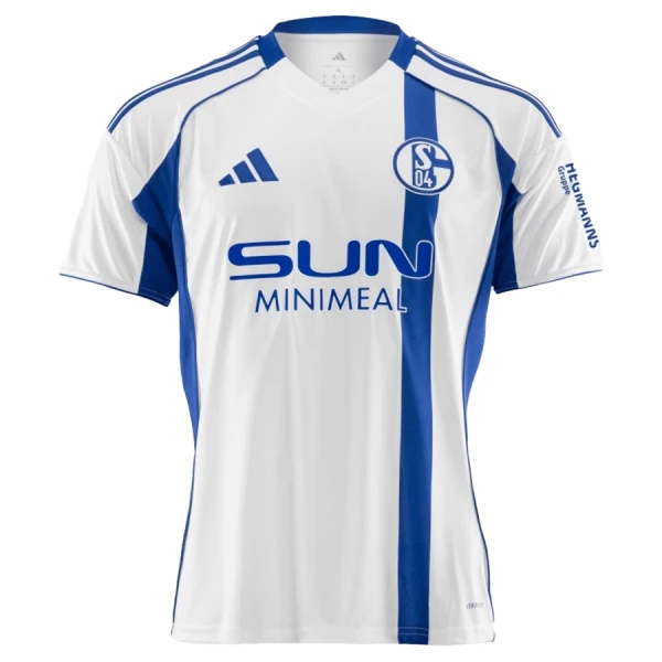 Günstige Schalke 04 Herrentrikot Auswärts 2025/26 Kurzarm Günstige Schalke 04 Herrentrikot Auswärts 2025/26 Kurzarm