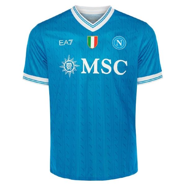 Günstige SSC Neapel Herrentrikot Heim 2025/26 Kurzarm Günstige SSC Neapel Herrentrikot Heim 2025/26 Kurzarm