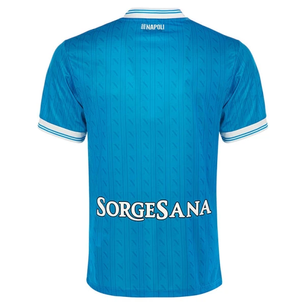 Günstige SSC Neapel Kindertrikot Heim 2025/26 Kurzarm