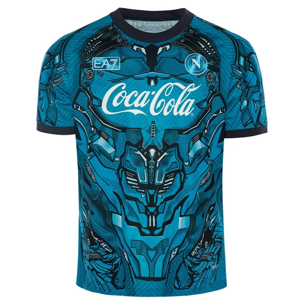 Günstige SSC Neapel Pre-Match Herrentrikot 2025/26 Kurzarm Günstige SSC Neapel Pre-Match Herrentrikot 2025/26 Kurzarm