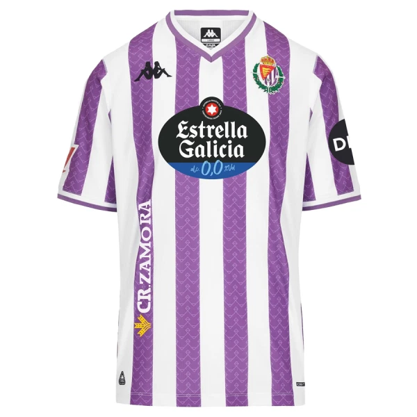 Günstige Valladolid Herrentrikot Heim 2025/26 Kurzarm Günstige Valladolid Herrentrikot Heim 2025/26 Kurzarm