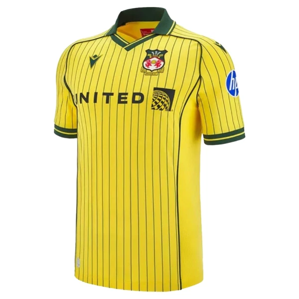 Günstige Wrexham Herrentrikot Auswärts 2025/26 Kurzarm Günstige Wrexham Herrentrikot Auswärts 2025/26 Kurzarm