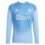 Günstige Ajax Amsterdam Torwart Herrentrikot 2025/26 Langarm Blaue