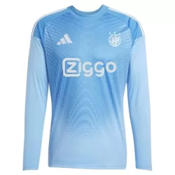 Günstige Ajax Amsterdam Torwart Herrentrikot 2025/26 Langarm Blaue Günstige Ajax Amsterdam Torwart Herrentrikot 2025/26 Langarm Blaue