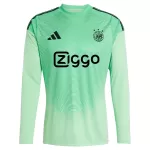 Günstige Ajax Amsterdam Torwart Herrentrikot 2025/26 Langarm Grüne