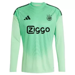 Günstige Ajax Amsterdam Torwart Herrentrikot 2025/26 Langarm Grüne Günstige Ajax Amsterdam Torwart Herrentrikot 2025/26 Langarm Grüne