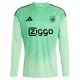 Günstige Ajax Amsterdam Torwart Herrentrikot 2025/26 Langarm Grüne Günstige Ajax Amsterdam Torwart Herrentrikot 2025/26 Langarm Grüne