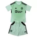 Günstige Ajax Amsterdam Torwart Kindertrikot 2025/26 Kurzarm Grüne