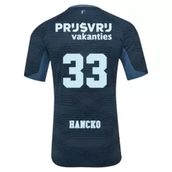 Günstige Feyenoord Hancko 33 Herrentrikot Auswärts 2025/26 Kurzarm Günstige Feyenoord Hancko 33 Herrentrikot Auswärts 2025/26 Kurzarm