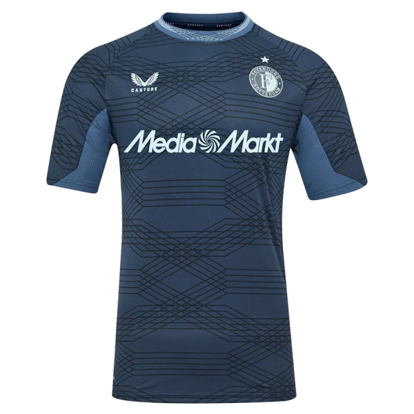 Günstige Feyenoord Kindertrikot Auswärts 2025/26 Kurzarm