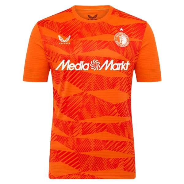 Günstige Feyenoord Torwart Herrentrikot 2025/26 Kurzarm Orange Günstige Feyenoord Torwart Herrentrikot 2025/26 Kurzarm Orange