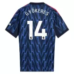 Günstige Arsenal Gyokeres 14 Herrentrikot Auswärts 2025/26 Kurzarm