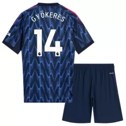 Günstige Arsenal Gyokeres 14 Kindertrikot Auswärts 2025/26 Kurzarm Günstige Arsenal Gyokeres 14 Kindertrikot Auswärts 2025/26 Kurzarm
