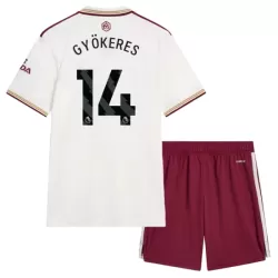 Günstige Arsenal Gyokeres 14 Kindertrikot Ausweich 2025/26 Kurzarm Günstige Arsenal Gyokeres 14 Kindertrikot Ausweich 2025/26 Kurzarm