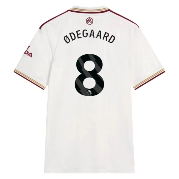 Günstige Arsenal Odegaard 8 Herrentrikot Ausweich 2025/26 Kurzarm Günstige Arsenal Odegaard 8 Herrentrikot Ausweich 2025/26 Kurzarm