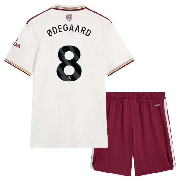 Günstige Arsenal Odegaard 8 Kindertrikot Ausweich 2025/26 Kurzarm Günstige Arsenal Odegaard 8 Kindertrikot Ausweich 2025/26 Kurzarm