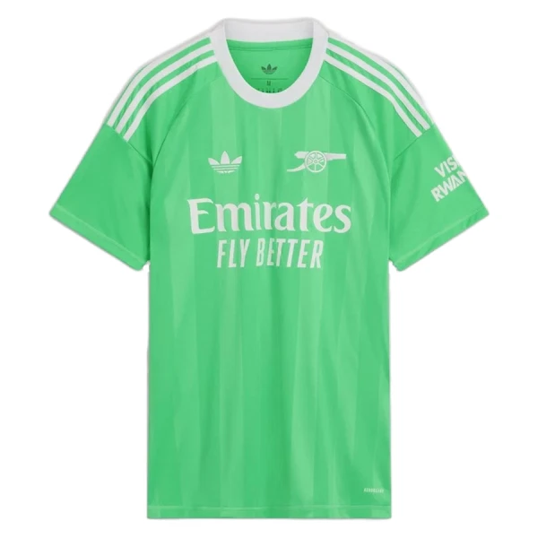 Günstige Arsenal Torwart Herrentrikot 2025/26 Kurzarm Grüne Günstige Arsenal Torwart Herrentrikot 2025/26 Kurzarm Grüne