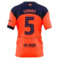 Günstige FC Barcelona Cubarsi 5 Herrentrikot Ausweich 2025/26 Kurzarm Günstige FC Barcelona Cubarsi 5 Herrentrikot Ausweich 2025/26 Kurzarm