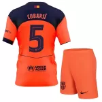 Günstige FC Barcelona Cubarsi 5 Kindertrikot Ausweich 2025/26 Kurzarm
