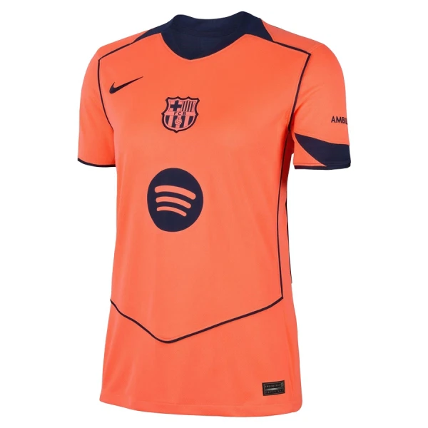 Günstige FC Barcelona Damentrikot Ausweich 2025/26 Kurzarm Günstige FC Barcelona Damentrikot Ausweich 2025/26 Kurzarm