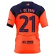 Günstige FC Barcelona Frenkie de Jong 21 Herrentrikot Ausweich 2025/26 Kurzarm Günstige FC Barcelona Frenkie de Jong 21 Herrentrikot Ausweich 2025/26 Kurzarm
