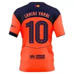 Günstige FC Barcelona Lamine Yamal 10 Herrentrikot Ausweich 2025/26 Kurzarm