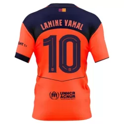 Günstige FC Barcelona Lamine Yamal 10 Herrentrikot Ausweich 2025/26 Kurzarm Günstige FC Barcelona Lamine Yamal 10 Herrentrikot Ausweich 2025/26 Kurzarm