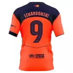 Günstige FC Barcelona Lewandowski 9 Herrentrikot Ausweich 2025/26 Kurzarm