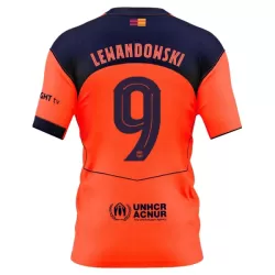Günstige FC Barcelona Lewandowski 9 Herrentrikot Ausweich 2025/26 Kurzarm Günstige FC Barcelona Lewandowski 9 Herrentrikot Ausweich 2025/26 Kurzarm