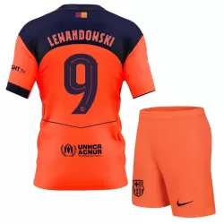 Günstige FC Barcelona Lewandowski 9 Kindertrikot Ausweich 2025/26 Kurzarm Günstige FC Barcelona Lewandowski 9 Kindertrikot Ausweich 2025/26 Kurzarm