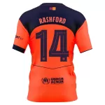 Günstige FC Barcelona Rashford 14 Herrentrikot Ausweich 2025/26 Kurzarm