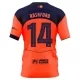 Günstige FC Barcelona Rashford 14 Herrentrikot Ausweich 2025/26 Kurzarm Günstige FC Barcelona Rashford 14 Herrentrikot Ausweich 2025/26 Kurzarm