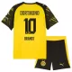 Günstige Borussia Dortmund Brandt 10 Kindertrikot Heim 2025/26 Kurzarm Günstige Borussia Dortmund Brandt 10 Kindertrikot Heim 2025/26 Kurzarm