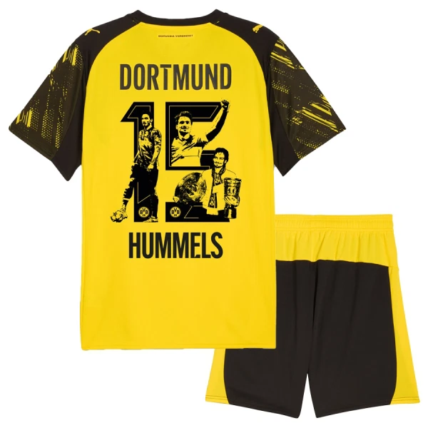 Günstige Borussia Dortmund Hummels 15 Kindertrikot Heim 2025/26 Kurzarm - Speziell Günstige Borussia Dortmund Hummels 15 Kindertrikot Heim 2025/26 Kurzarm - Speziell
